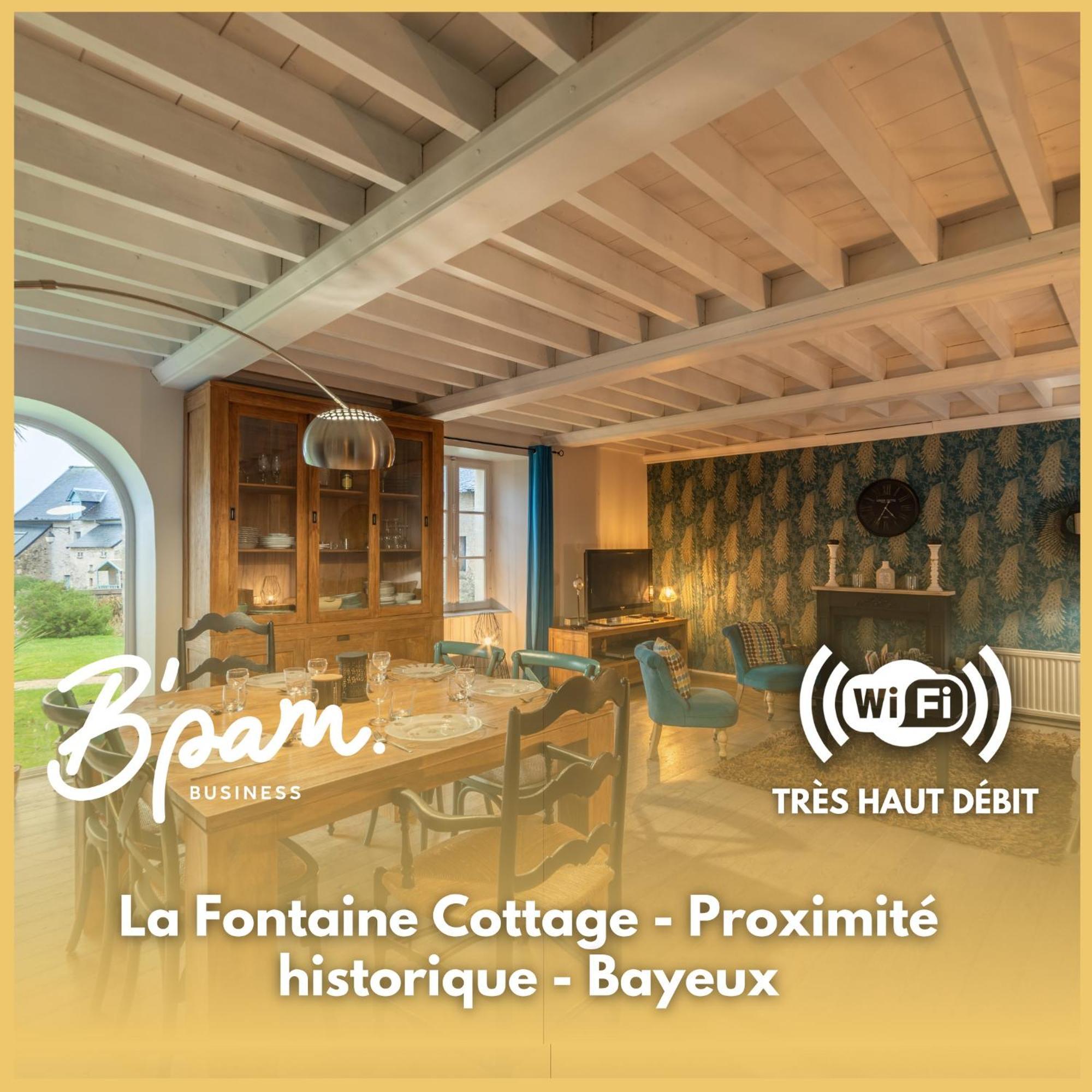 La Fontaine Cottage - Proximite Historique - Bayeux Saint-Loup-Hors Экстерьер фото